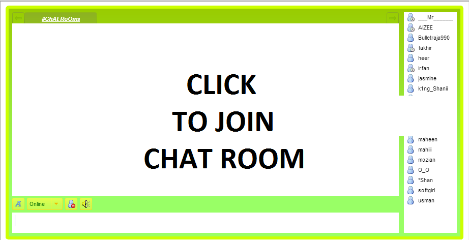 Random chat rooms